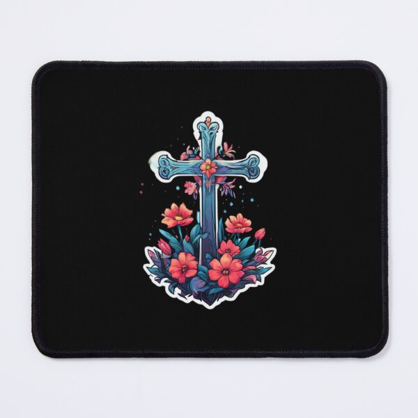 Item preview, Cross flower art designed and sold by Planetporridge.