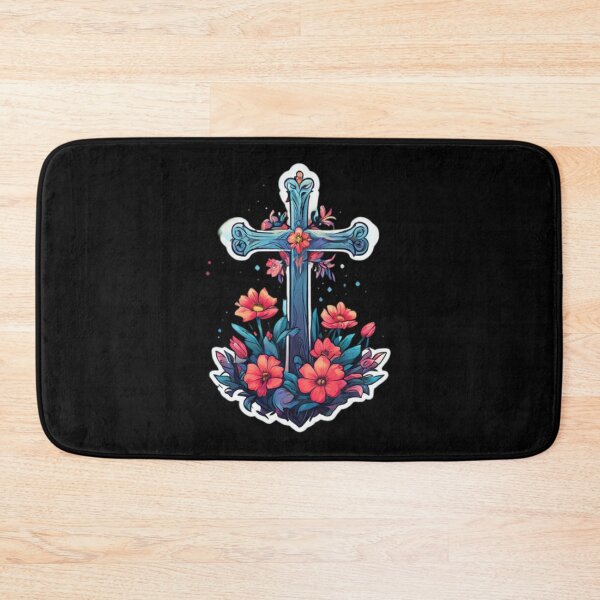 Item preview, Cross flower art designed and sold by Planetporridge.