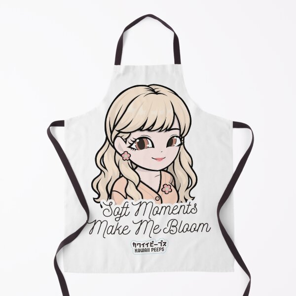 Item preview, Pastel Power Crew Soft Girl Aesthetic Calm Kawaii Design – Soft Moments Make Me Bloom designed and sold by P-L-Sardines.