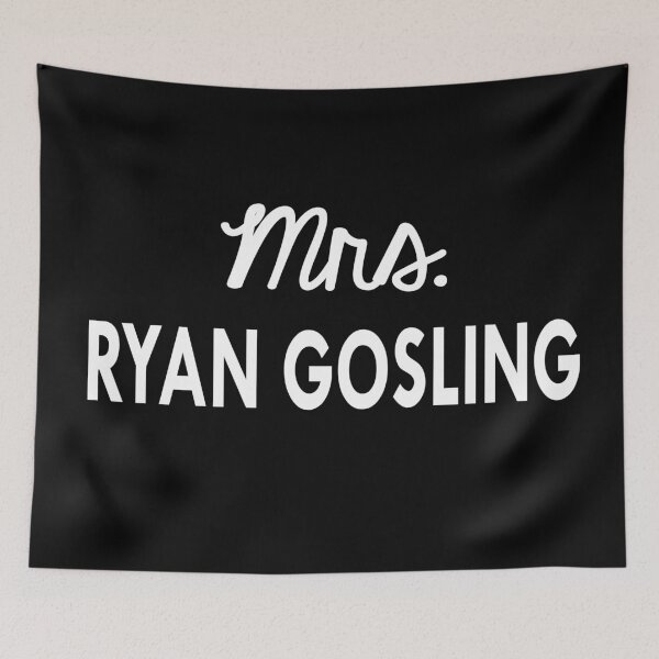 Item preview, Mrs Ryan Gosling designed and sold by Sasya.