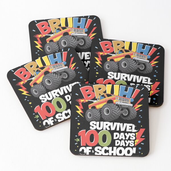 Item preview, Bruh I Survived 100 Days of School-Boys Kids designed and sold by CombatTask.