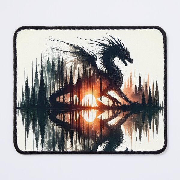 Item preview, Dragon Reflection, Ai Generated Art  designed and sold by ACC .