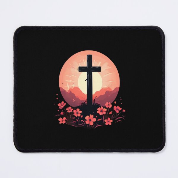 Item preview, Cross with flowers designed and sold by Planetporridge.