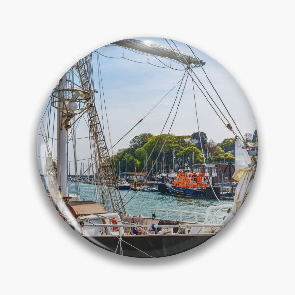 Item preview, TS Royalist, Docked Sailing Ship in Weymouth Harbour designed and sold by Paul Thompson Photography.