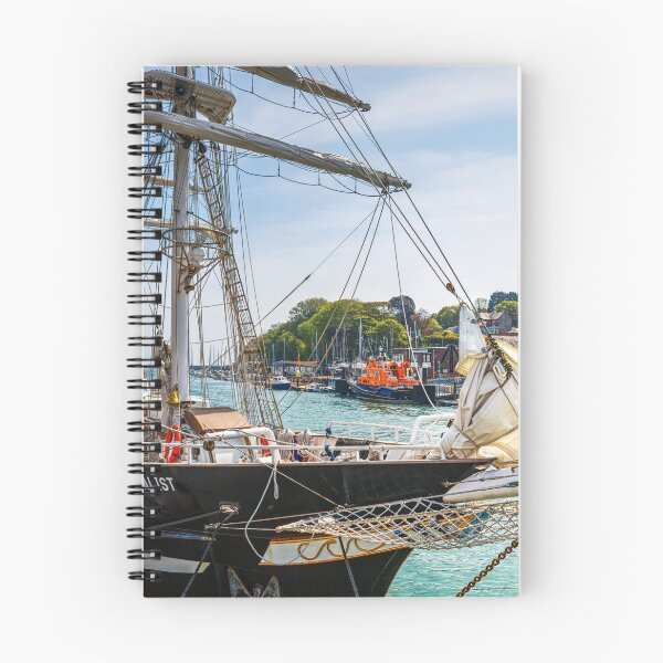 Item preview, TS Royalist, Docked Sailing Ship in Weymouth Harbour designed and sold by Paul Thompson Photography.