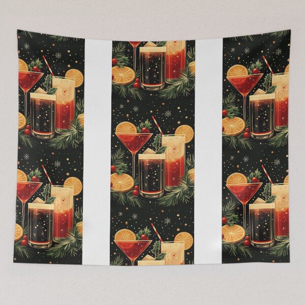 Item preview, Vintage mid century modern festive drinks designed and sold by MendaciousMina.