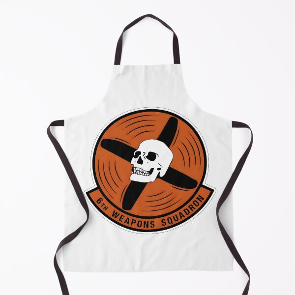 Item preview, 6th Weapons Squadron - Prop Skull Patch designed and sold by CharlieDesings.