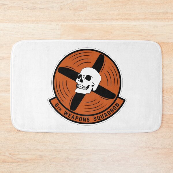 Item preview, 6th Weapons Squadron - Prop Skull Patch designed and sold by CharlieDesings.