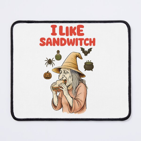 Item preview, Sandwitch – Funny Halloween Witch Snack Design designed and sold by denip.