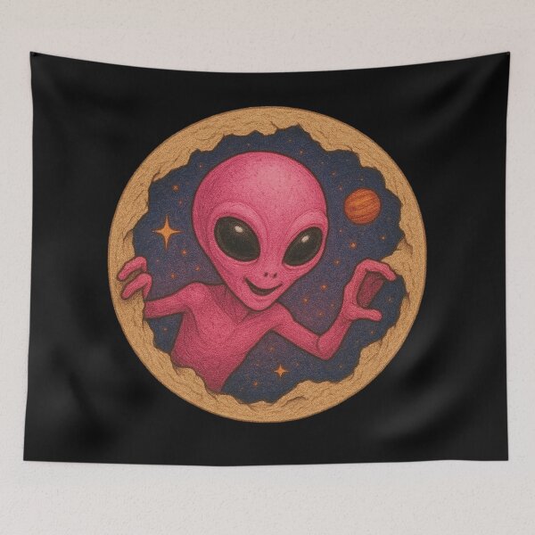Item preview, Pink Alien designed and sold by Planetporridge.