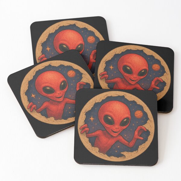 Item preview, Red Alien designed and sold by Planetporridge.