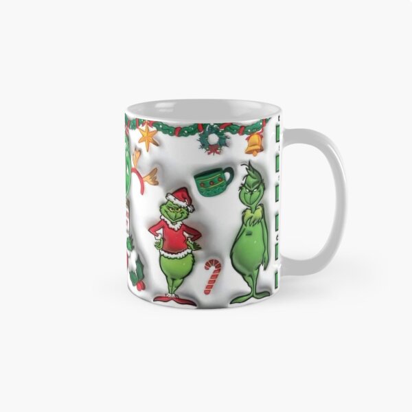 Item preview, Grinch Christmas Mug - Fun and Original Design designed and sold by XNewStore.