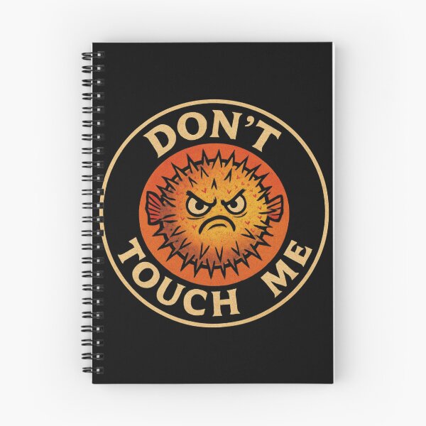 Item preview, Don't Touch Me Pufferfish Art designed and sold by Planetporridge.