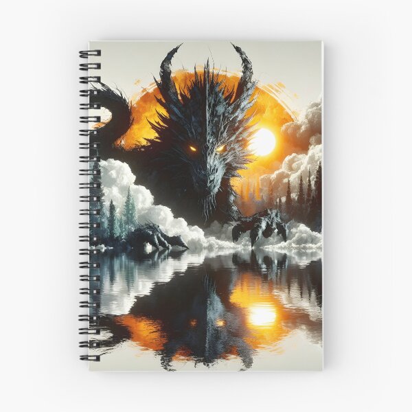 Item preview, Dragon Reflection, Ai Generated Art designed and sold by ACC .