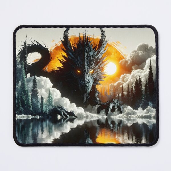Item preview, Dragon Reflection, Ai Generated Art designed and sold by ACC .