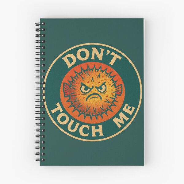 Item preview, Don't Touch Me Pufferfish Design designed and sold by Planetporridge.