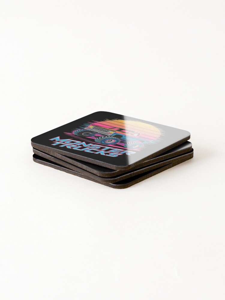 Thumbnail 4 of 5, Coasters (Set of 4), Colorful  designed and sold by CombatTask.