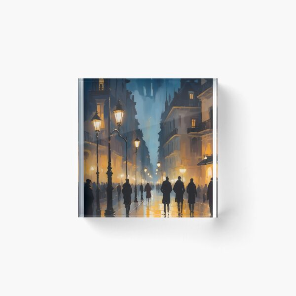 Item preview, Twilight Promenade in the City of Lights designed and sold by PrintBLAIDE.