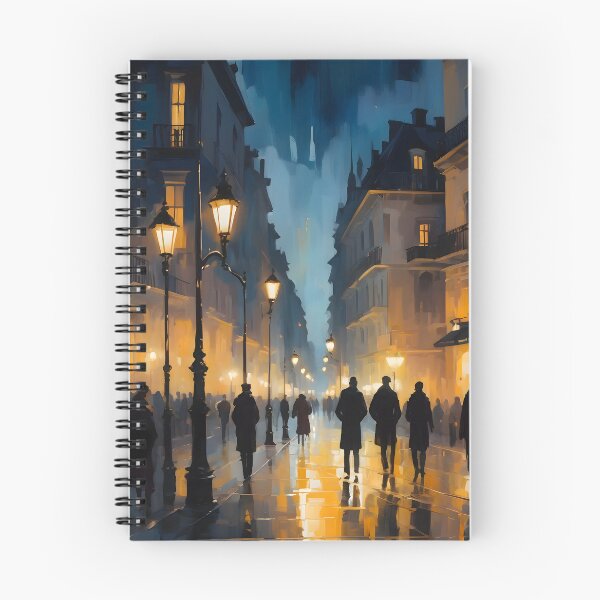 Item preview, Paseo Crepuscular en la Ciudad de las Luces designed and sold by PrintBLAIDE.