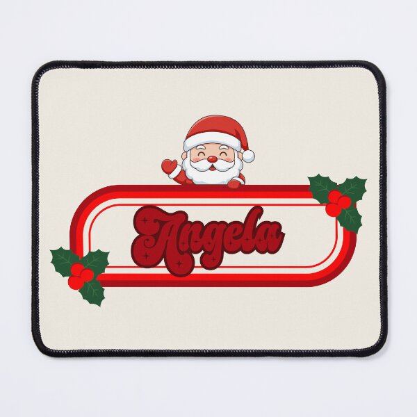Item preview, Angela and Santa Claus designed and sold by ArtCraftLab.
