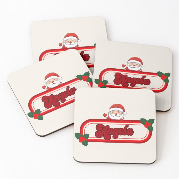 Item preview, Angela and Santa Claus designed and sold by ArtCraftLab.