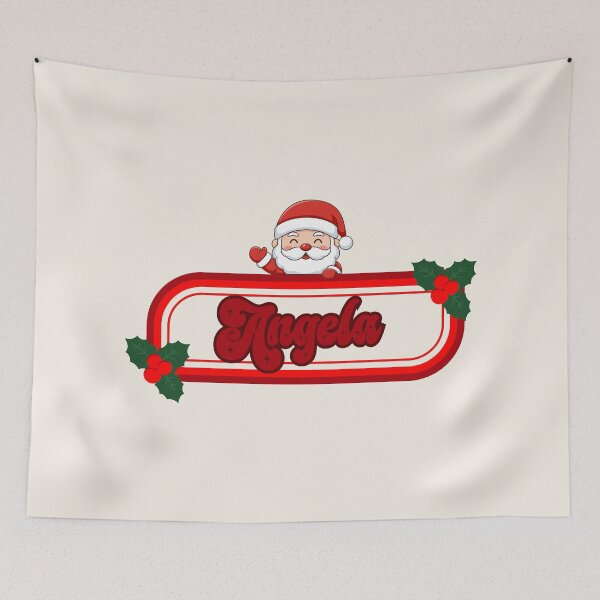 Item preview, Angela and Santa Claus designed and sold by ArtCraftLab.