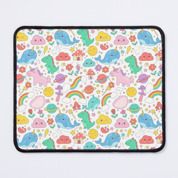 Item preview, Kawaii Dreamland: Whimsical Unicorns, Dinos & Narwhals Pattern designed and sold by MT-Hub | Art for Every Soul.