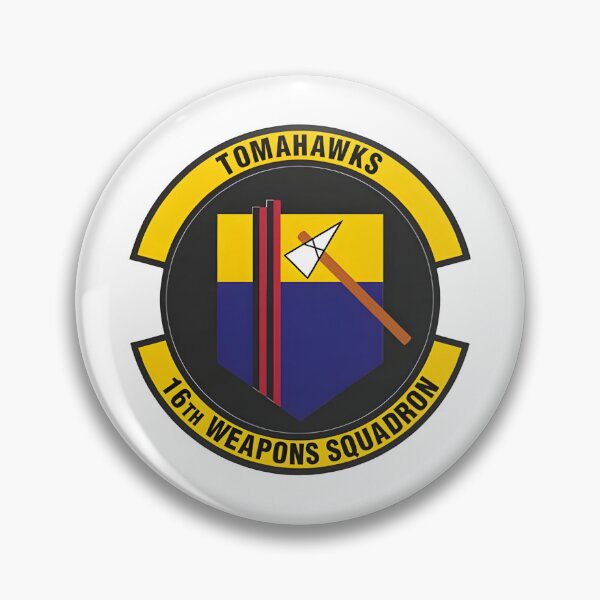 Item preview, 16th Weapons Squadron - Tomahawks Patch designed and sold by CharlieDesings.