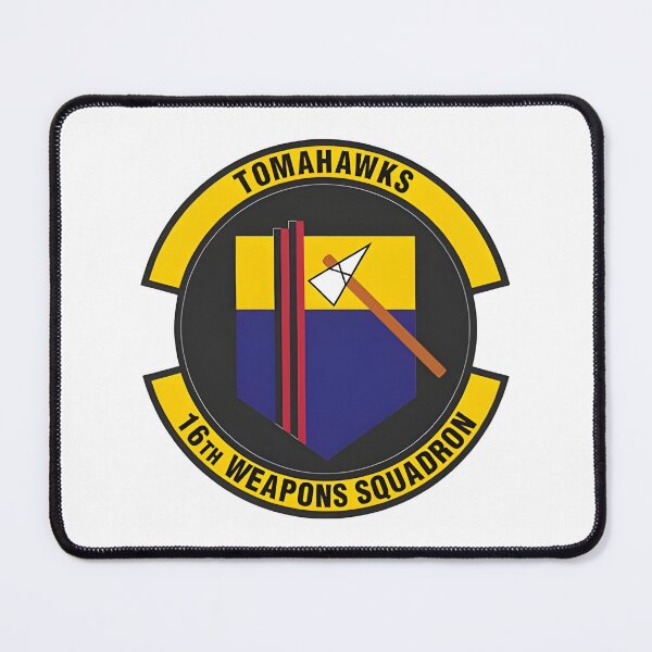Item preview, 16th Weapons Squadron - Tomahawks Patch designed and sold by CharlieDesings.