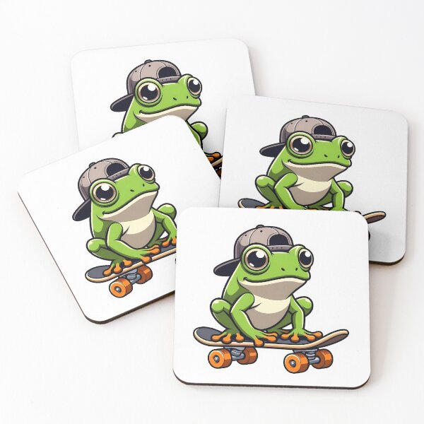 Item preview, Chillin's Skateboard Frog designed and sold by The Mix Tape.