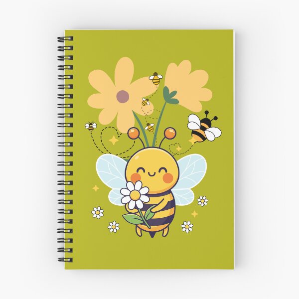 Artikelvorschau, Cute honey Bee Cartoon - Bee kind spring Design. entworfen und verkauft von LunaPrintCo.
