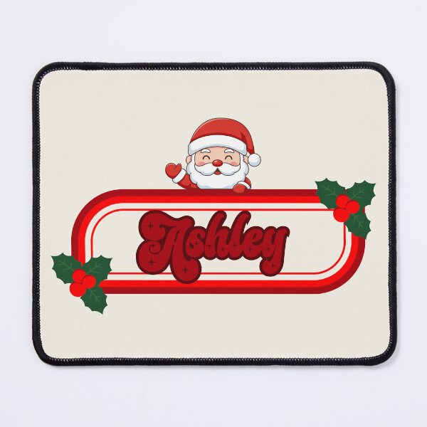Item preview, Ashley and Santa Claus designed and sold by ArtCraftLab.