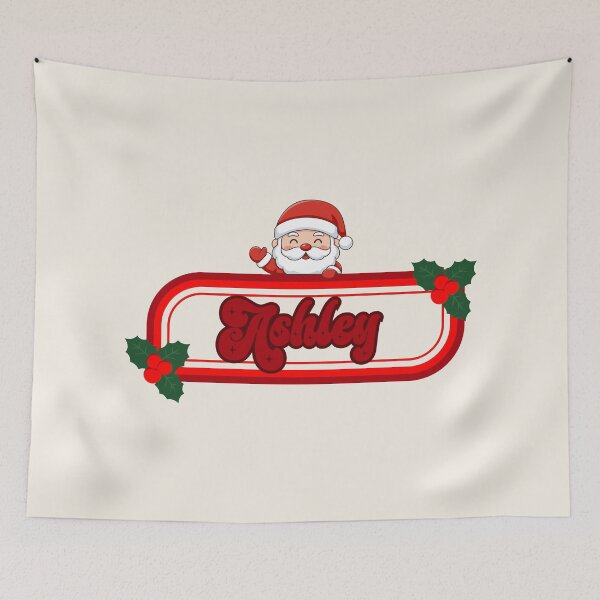 Item preview, Ashley and Santa Claus designed and sold by ArtCraftLab.