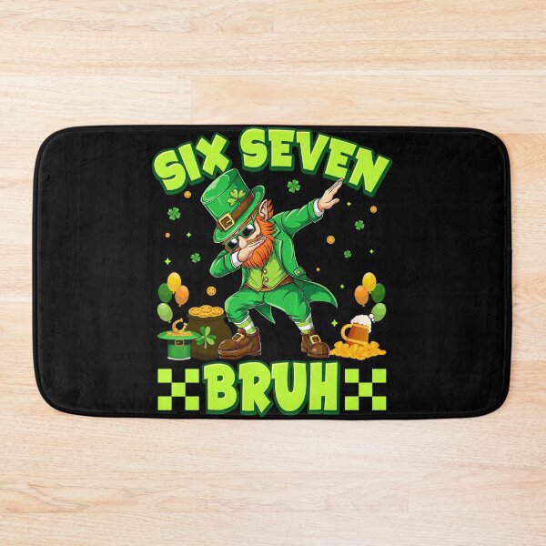 Item preview, Six Seven Meme for St Patricks Day Six Seven Bruh Graphic designed and sold by PrettyInk.