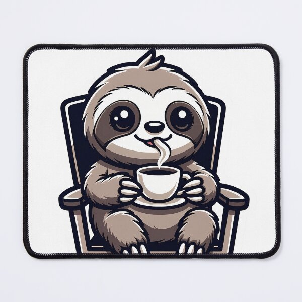 Item preview, Coffee Drinking Sloth designed and sold by The Mix Tape.