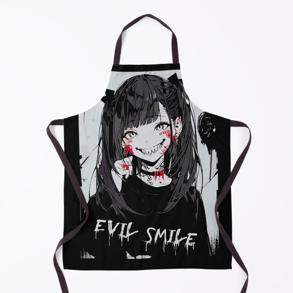 Item preview, Evil Smile Anime Girl designed and sold by MOFAPPAREL.