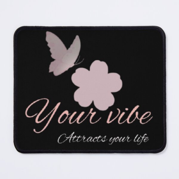 Item preview, Your Vibe Attracts Your Life – Trendy Aesthetic Manifestation Quote | Positive Energy Sticker | Law of Vibes designed and sold by CutePearlStudio.