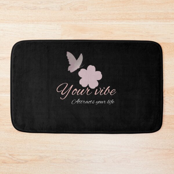 Item preview, Your Vibe Attracts Your Life – Trendy Aesthetic Manifestation Quote | Positive Energy Sticker | Law of Vibes designed and sold by CutePearlStudio.