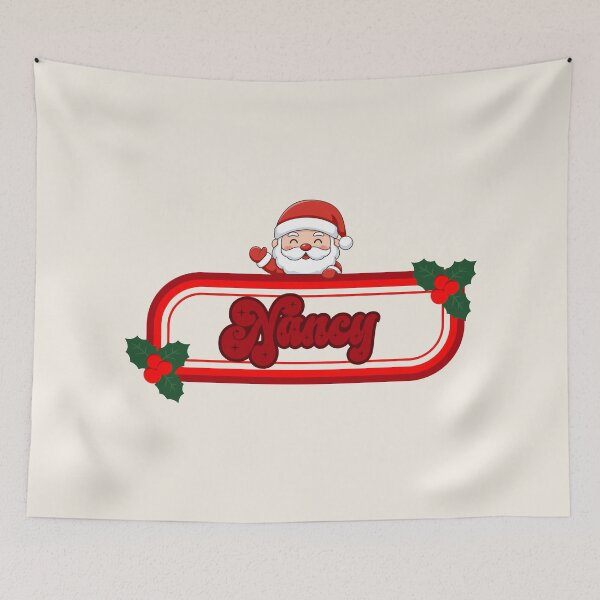 Item preview, Nancy and Santa Claus designed and sold by ArtCraftLab.