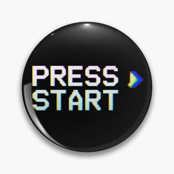 Item preview, PRESS START – Glitch Portal Arrow designed and sold by Wawan35200.
