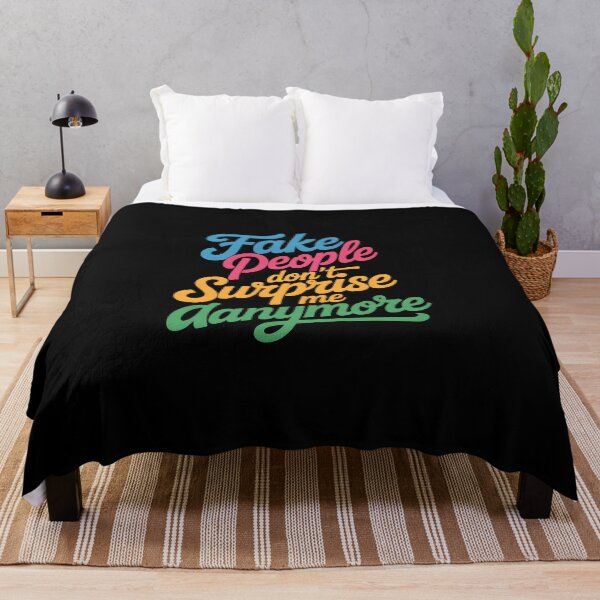 Item preview, Fake people don't surprise me anymore designed and sold by nimmitrends.