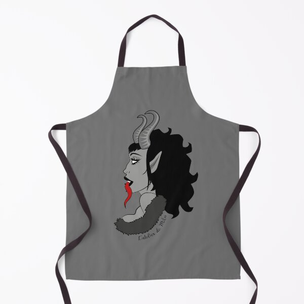 Item preview, She Krampus - V1 - Grey background designed and sold by L'Atelier de Milu.
