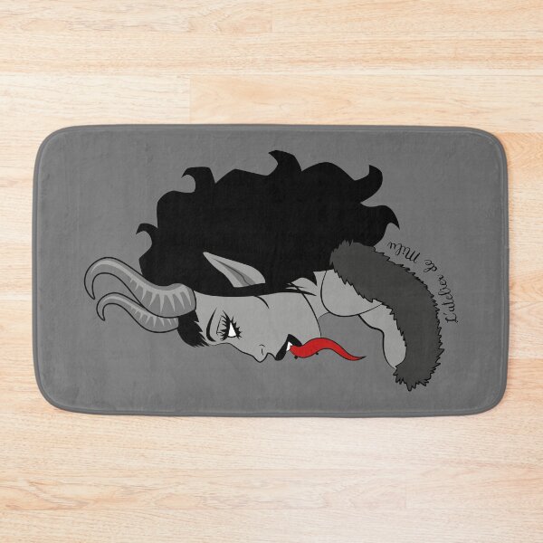 Item preview, She Krampus - V1 - Grey background designed and sold by L'Atelier de Milu.