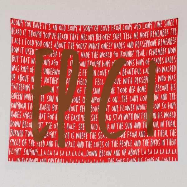 Artikelvorschau, Hadestown Lyrics entworfen und verkauft von broadwaygirl142.