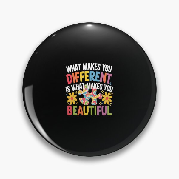 Item preview, Coquette Autism What Makes You Different Makes You Beautiful designed and sold by CombatTask.
