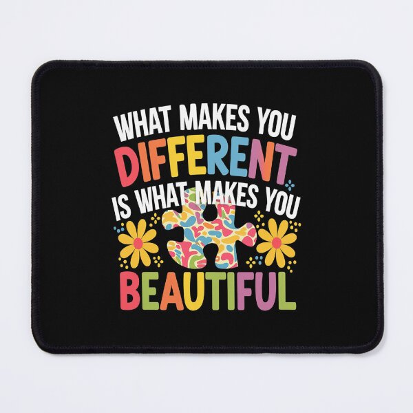 Item preview, Coquette Autism What Makes You Different Makes You Beautiful designed and sold by CombatTask.