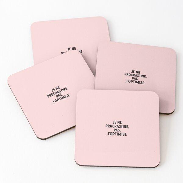 Item preview, Copie de I don’t procrastinate, I optimize designed and sold by Jebehlo.