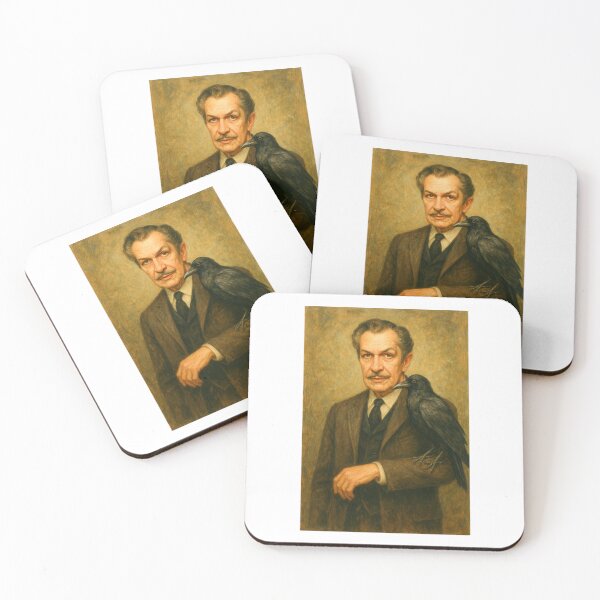 Item preview, Vincent Price Horror Movie Icon Painting  designed and sold by Halifaxartguy.