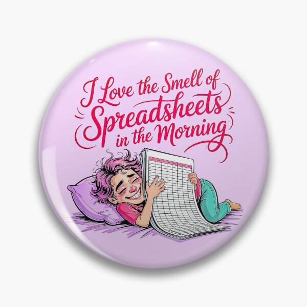 Item preview, Funny Spreadsheet Lover Sleeping With Excel Art designed and sold by Amanda's Factory.