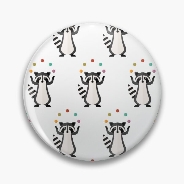 Item preview, Juggling raccoons on white designed and sold by reneesillus.